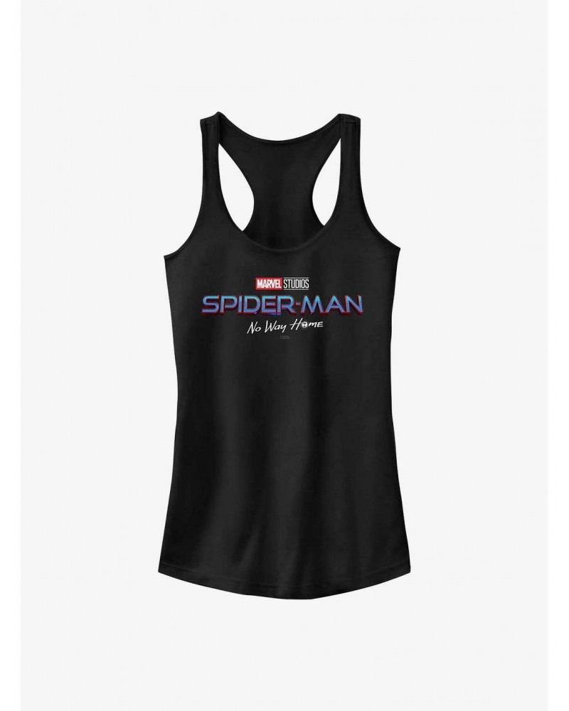 Marvel Spider-Man: No Way Home Logo Girls Tank $8.96 Tanks