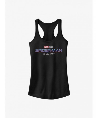 Marvel Spider-Man: No Way Home Logo Girls Tank $8.96 Tanks