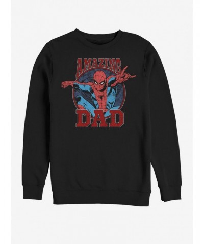 Marvel Spider-Man Amazing Dad Sweatshirt $13.87 Sweatshirts