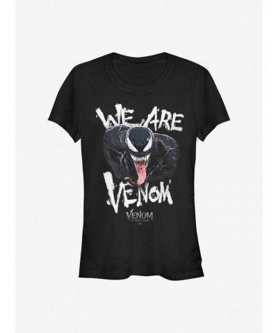 Marvel Venom We Are Hungry Girls T-Shirt $9.96 T-Shirts