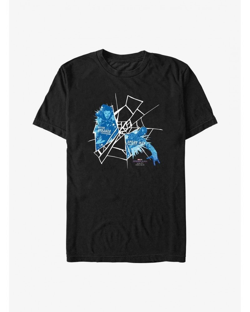Marvel Spider-Man: No Way Home Doctor Strange Spidey Web T-Shirt $8.03 T-Shirts