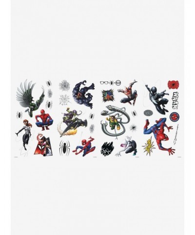 Marvel Spider-Man Favorite Characters Peel And Stick Wall Decals $8.41 Decals