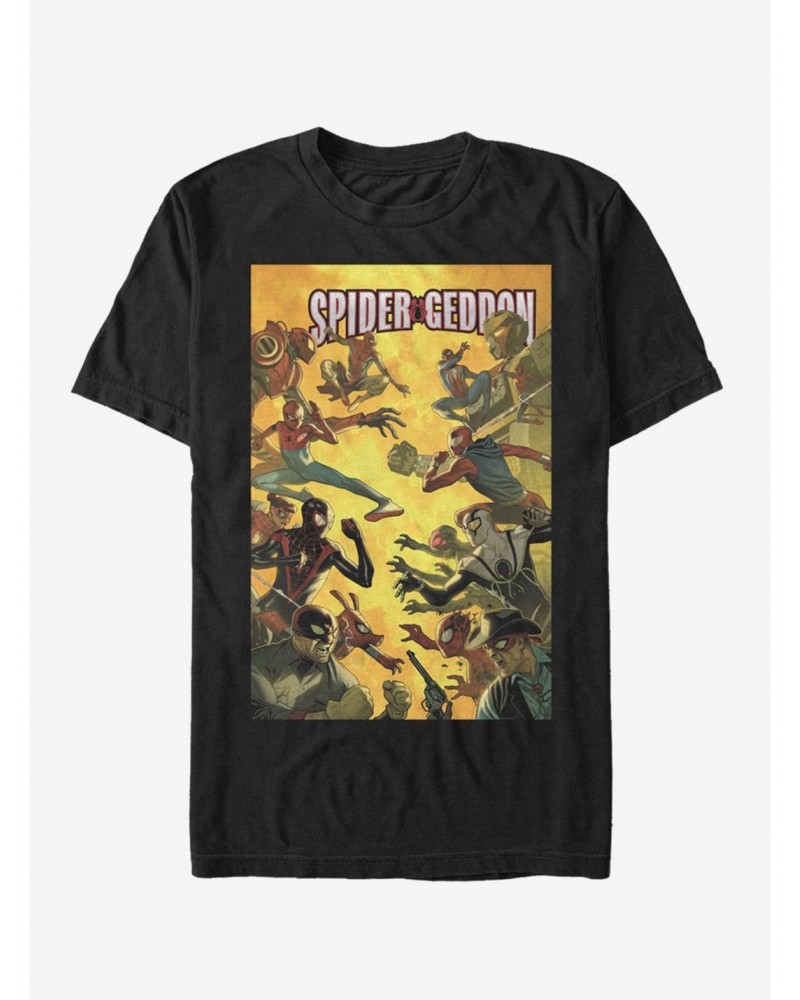 Marvel Spider-Man Spider-Geddon NOV18 T-Shirt $9.37 T-Shirts