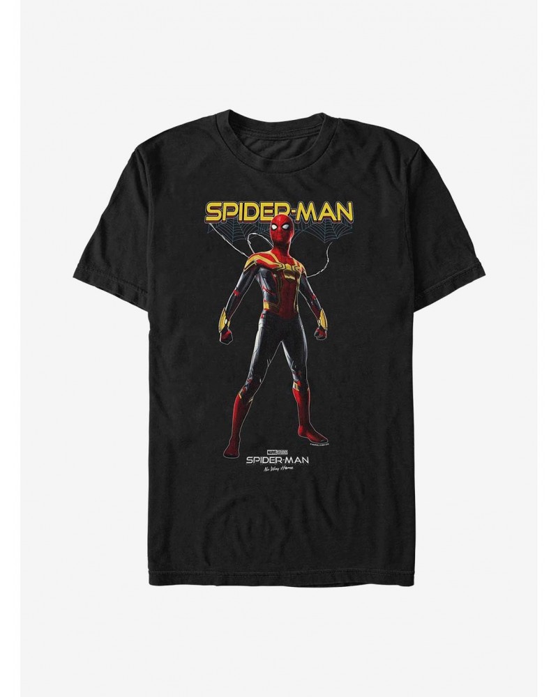 Marvel Spider-Man: No Way Home Spiderweb Hero T-Shirt $8.03 T-Shirts