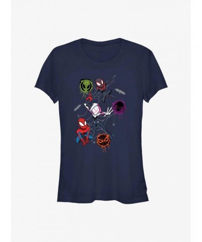 Marvel Spider-Man Spidey Trio Girls T-Shirt $9.16 T-Shirts