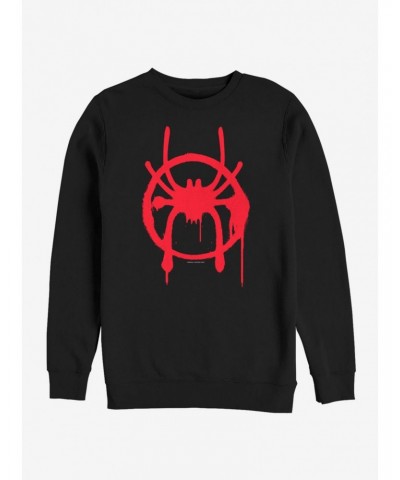 Marvel Spider-Man Miles Symbol Sweatshirt $10.63 Sweatshirts