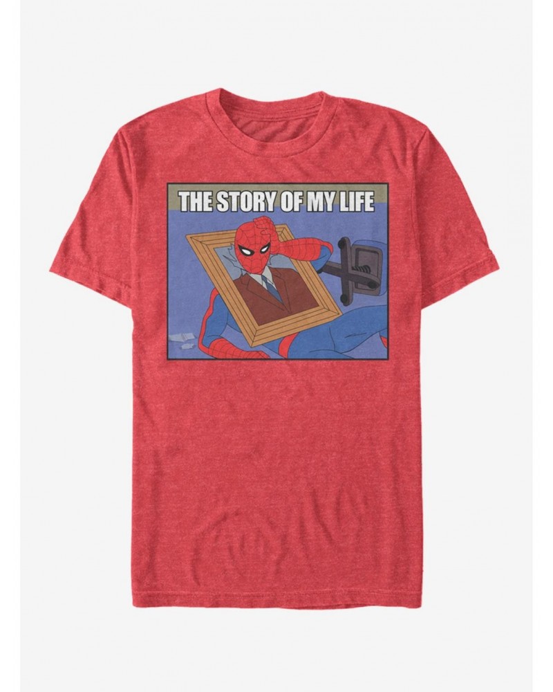 Marvel Spider-Man Life Story T-Shirt $7.07 T-Shirts