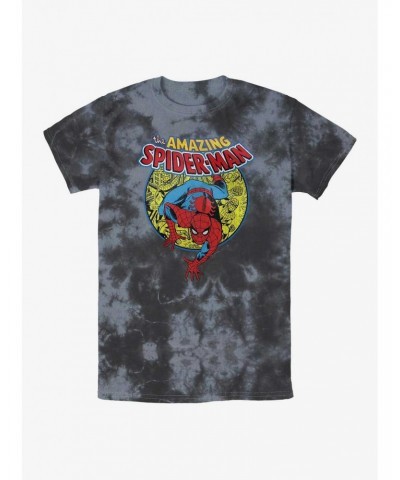 Marvel Spider-Man Urban Hero Tie-Dye T-Shirt $9.32 T-Shirts