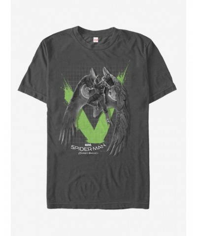 Marvel Spider-Man V Is For Vulture T-Shirt $6.12 T-Shirts