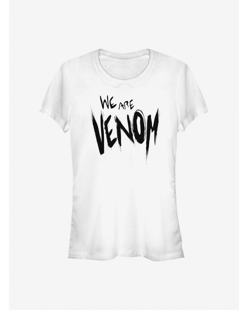 Marvel Venom We Are Venom Slime Girls T-Shirt $7.57 T-Shirts