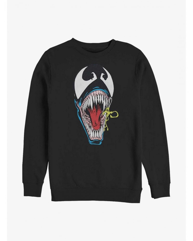 Marvel Spider-Man Retro Venom Sweatshirt $10.04 Sweatshirts