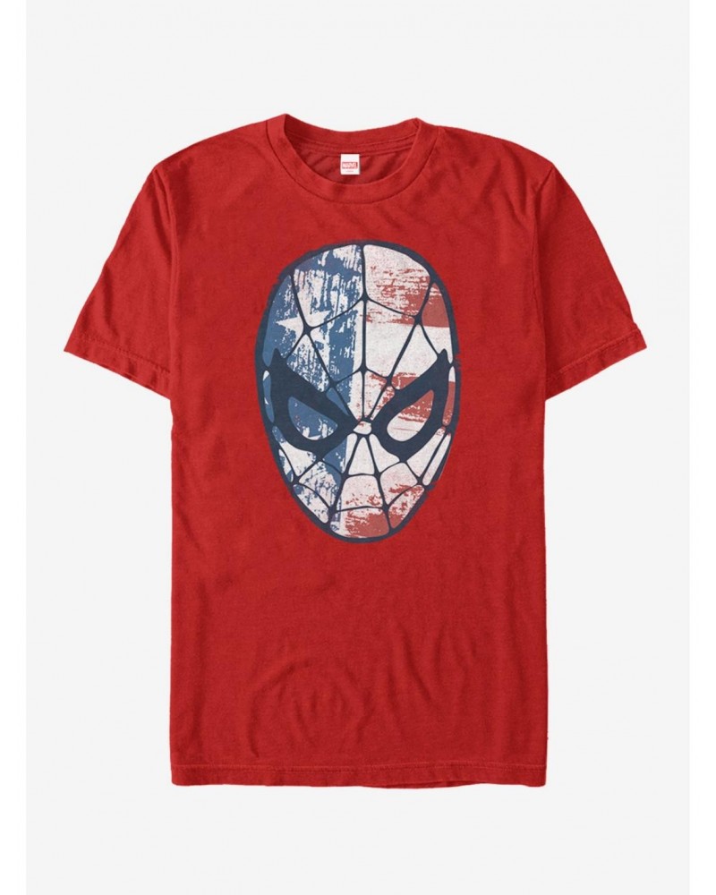 Marvel Spider-Man Spidey Americana T-Shirt $7.27 T-Shirts