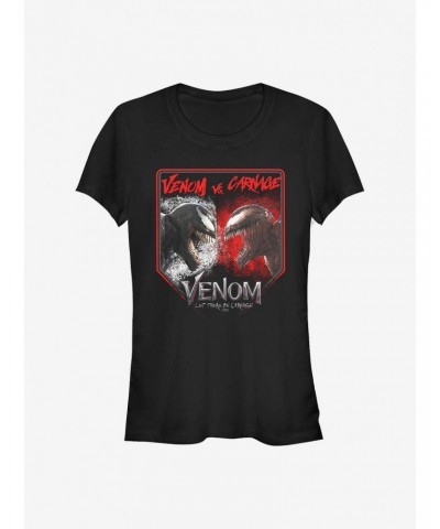 Marvel Venom Battle For Domination Girls T-Shirt $8.96 T-Shirts