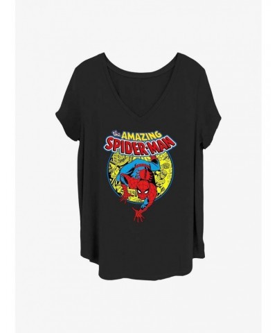 Marvel Spider-Man Urban Hero Girls T-Shirt Plus Size $7.63 T-Shirts