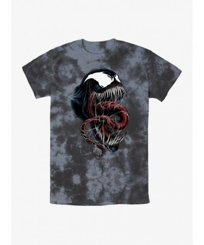 Marvel Venom Slimy Tongue Tie-Dye T-Shirt $10.36 T-Shirts