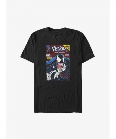 Marvel Venom Lethal Protector Comic Cover Big & Tall T-Shirt $11.48 T-Shirts