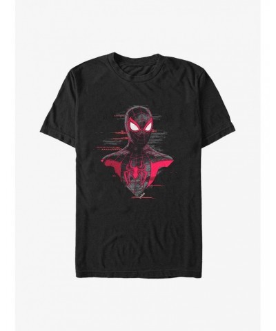 Marvel Spider-Man Miles Morales Spider Bust Big & Tall T-Shirt $7.89 T-Shirts