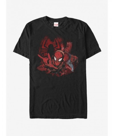Marvel Spider-Man Web Splatter T-Shirt $9.56 T-Shirts