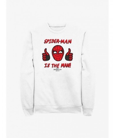 Marvel Spider-Man: No Way Home Spidey The Man Crew Sweatshirt $12.40 Sweatshirts