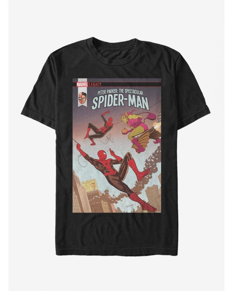 Marvel Spider-Man PeterGoblin March 18 T-Shirt $8.22 T-Shirts