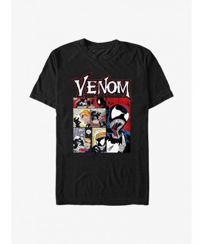 Marvel Venom Comic Panel Big & Tall T-Shirt $10.05 T-Shirts