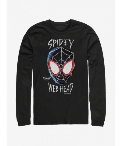 Marvel Spider-Man Web Head Long-Sleeve T-Shirt $10.79 T-Shirts