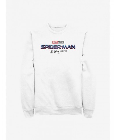 Marvel Spider-Man No Way Home Logo Crew Sweatshirt $9.15 Sweatshirts