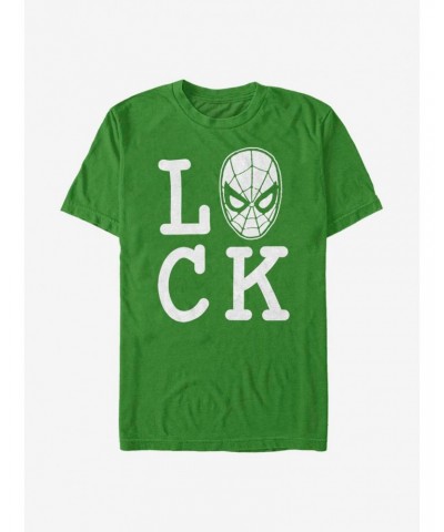 Marvel Spider-Man Spider Luck T-Shirt $8.80 T-Shirts