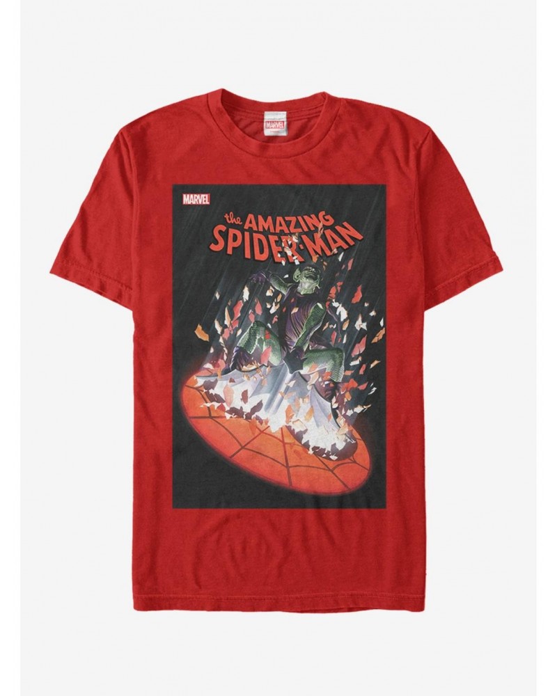 Marvel Spider-Man Goblin Shatter March 18 T-Shirt $7.46 T-Shirts