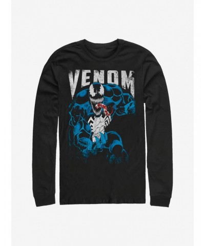 Marvel Venom Grunge Long-Sleeve T-Shirt $11.05 T-Shirts