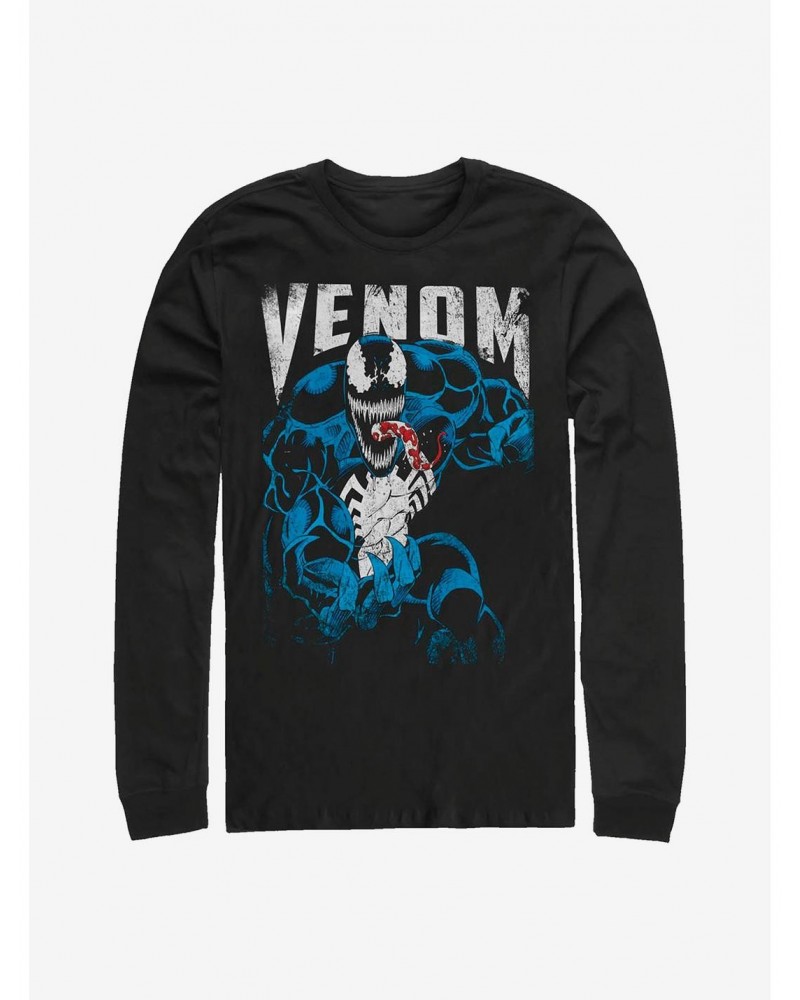 Marvel Venom Grunge Long-Sleeve T-Shirt $11.05 T-Shirts