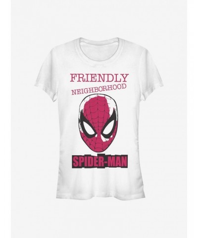 Marvel Spider-Man Friendly Neighborhod Girls T-Shirt $8.37 T-Shirts