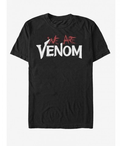 Marvel We Are Venom Film T-Shirt $8.99 T-Shirts