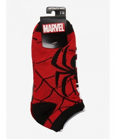 Marvel Spider-Man Miles Morales No-Show Socks 5 Pair $5.41 Merchandises