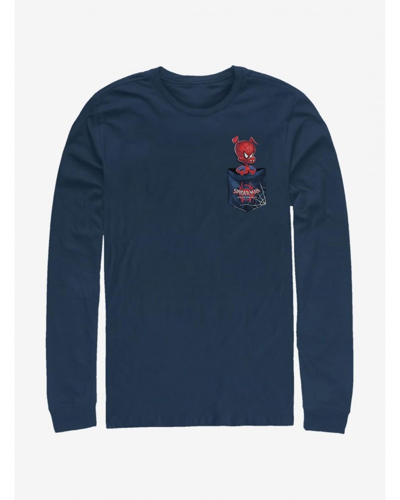 Marvel Spider-Man Spider-Ham Long-Sleeve T-Shirt $12.37 T-Shirts