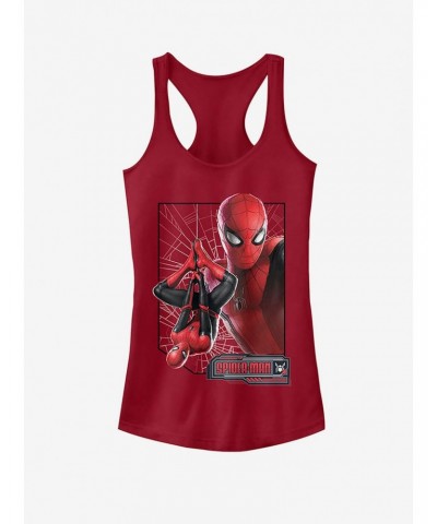 Marvel Spider-Man Far From Home New Suit Girls Tank $8.76 Tanks