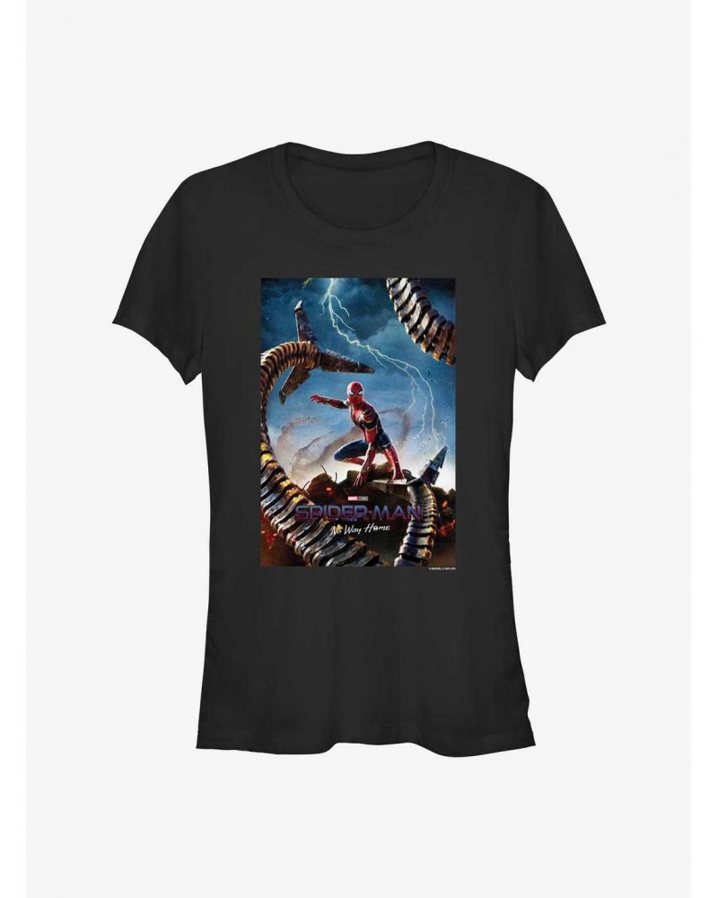 Marvel's Spider-Man Spidey Main Poster Girl's T-Shirt $9.16 T-Shirts