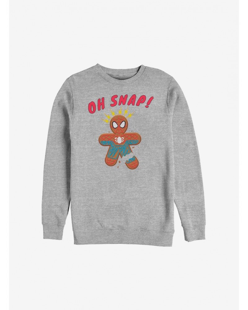 Marvel Spider-Man Spider Cookie Holiday Sweatshirt $12.99 Sweatshirts