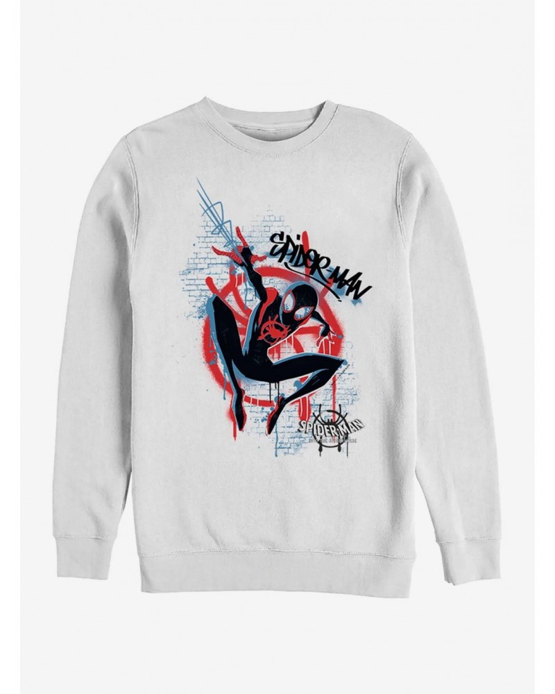 Marvel Spider-Man Graffiti Spider Sweatshirt $9.15 Sweatshirts