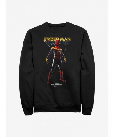 Marvel Spider-Man: No Way Home Spiderweb Hero Crew Sweatshirt $14.46 Sweatshirts