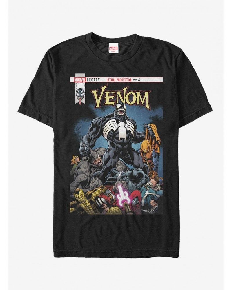 Marvel Venom Lethal Protector Pile T-Shirt $7.84 T-Shirts