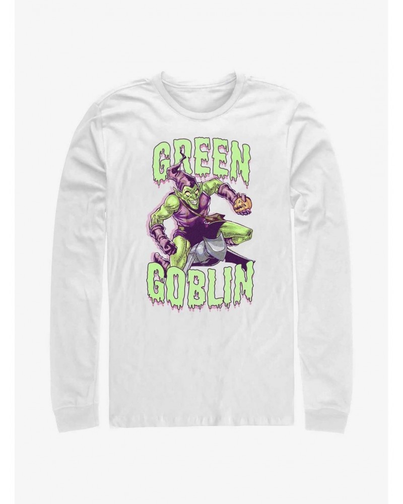 Marvel Spider-Man Green Goblin Long-Sleeve T-Shirt $10.26 T-Shirts