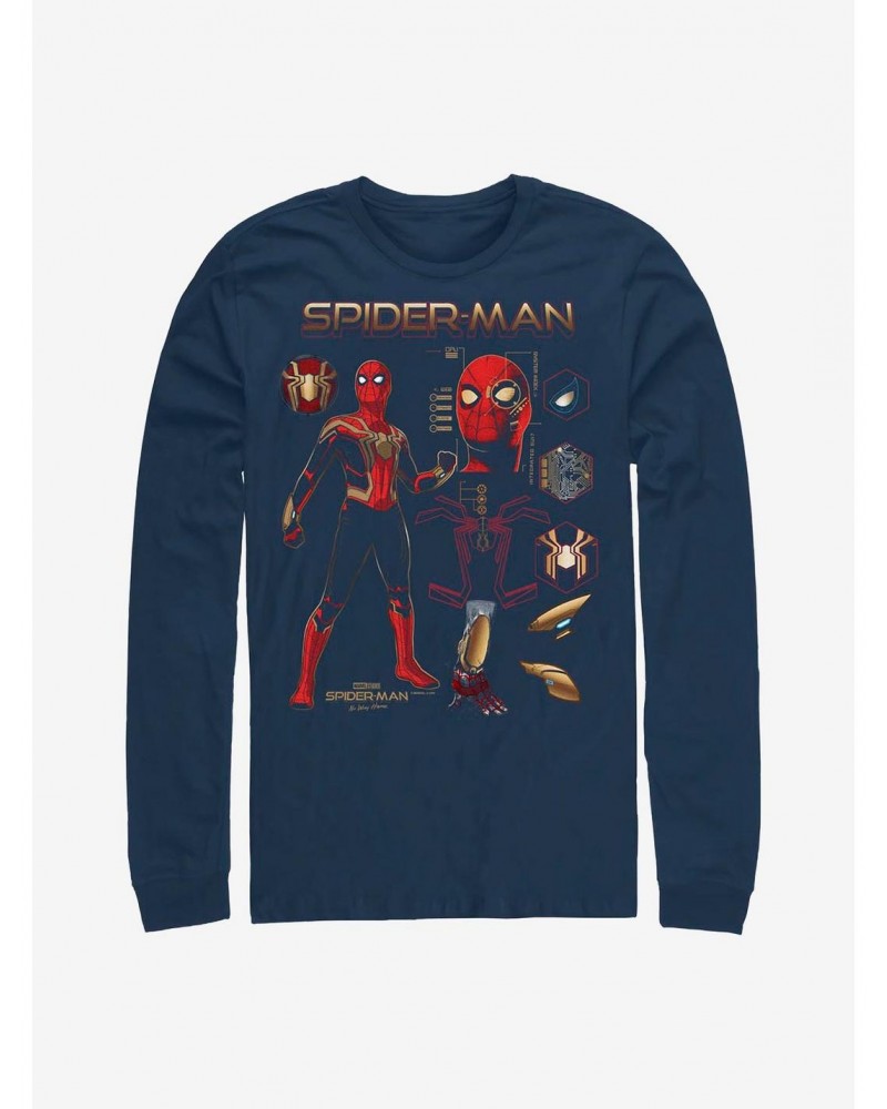 Marvel Spider-Man Spidey Stuff Long-Sleeve T-Shirt $12.63 T-Shirts