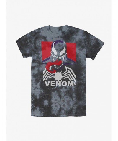 Marvel Venom Venomous Spider Tie-Dye T-Shirt $9.32 T-Shirts