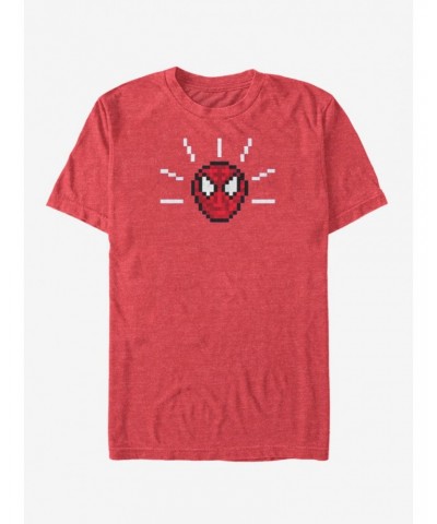 Marvel Spider-Man Pixel Spidey Sense T-Shirt $9.18 T-Shirts