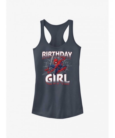 Marvel Spider-Man Birthday Girl Spidey Girls Tank $8.96 Tanks
