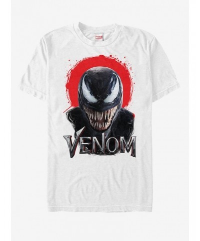 Marvel Venom Film Red Halo T-Shirt $7.07 T-Shirts