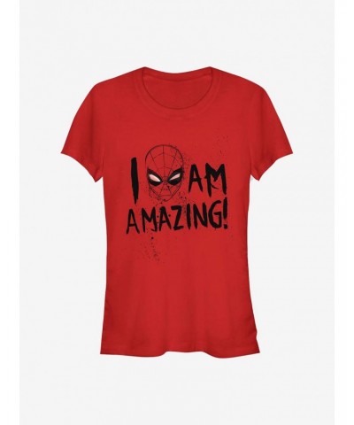 Marvel Spider-Man Amazing Spidey Girls T-Shirt $8.57 T-Shirts