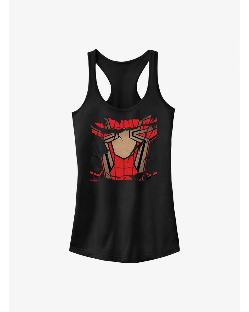 Marvel Spider-Man: No Way Home Ripped Suit Girls Tank $8.76 Tanks