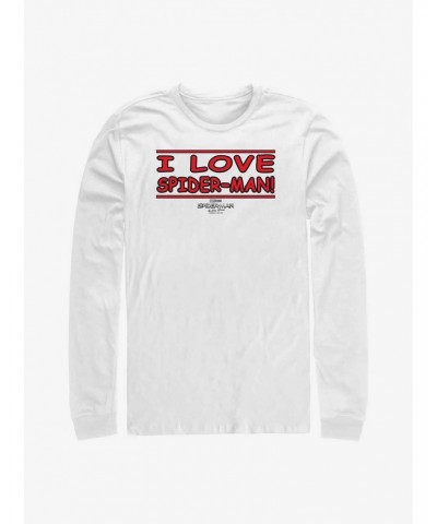 Marvel Spider-Man: No Way Home Spidey Love Long-Sleeve T-Shirt $10.00 T-Shirts
